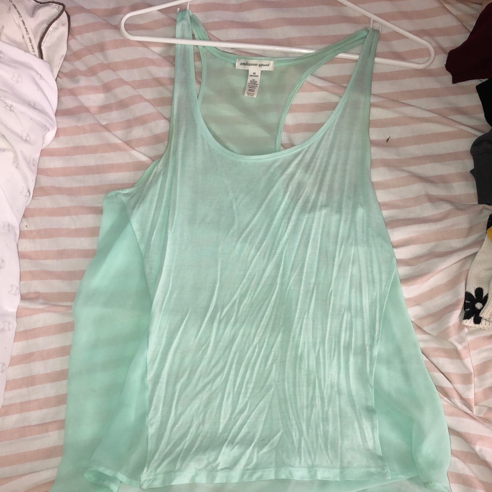 Turquoise Tank Top